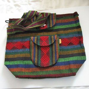 Authentic RASTA Pinzon Bag Beach Hippie Ethnic Backpack Made in Mexico Unisex